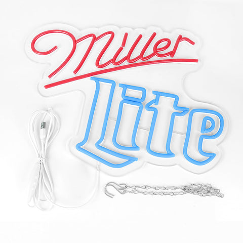 Vinray Miller neon sign is perfect for bars and pubs to elevate ambiance.