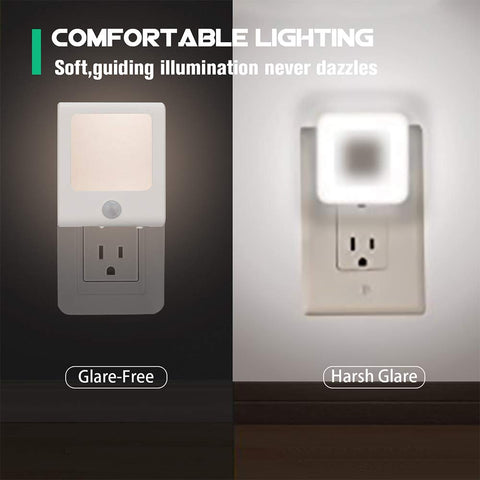 VINTAR compact plug in night light design fits beside furniture without blocking the outlet