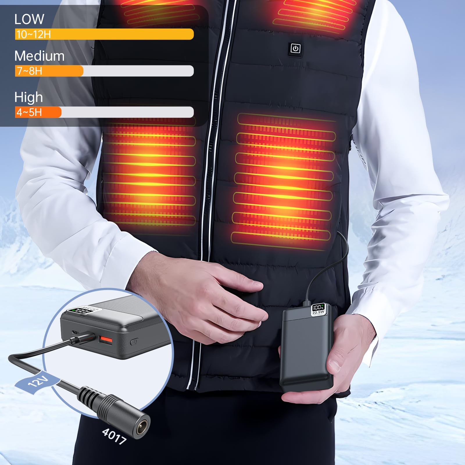 VINTELEIN safety protections guard against overheating and overcharging