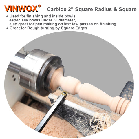 VINWOX carbide rougher tip for heavy turning and longer blade life
