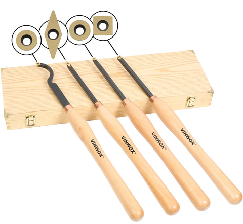 VINWOX 20in lathe tool set rougher blade for heavy roughing cuts