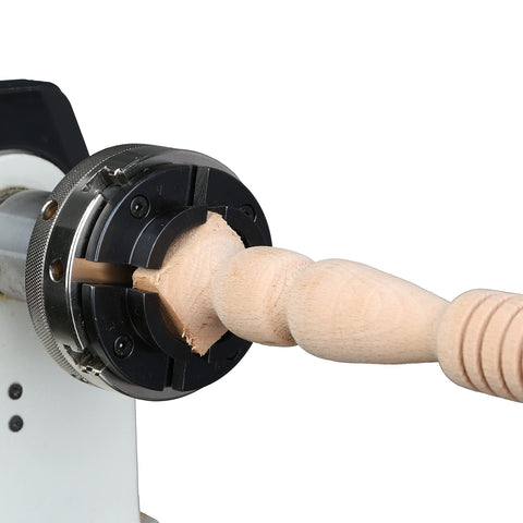 VINWOX screw chuck adds extra support for larger pieces.