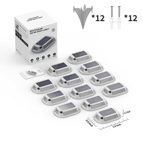 VIODAIM all weather outdoor lighting for steps and paths any season