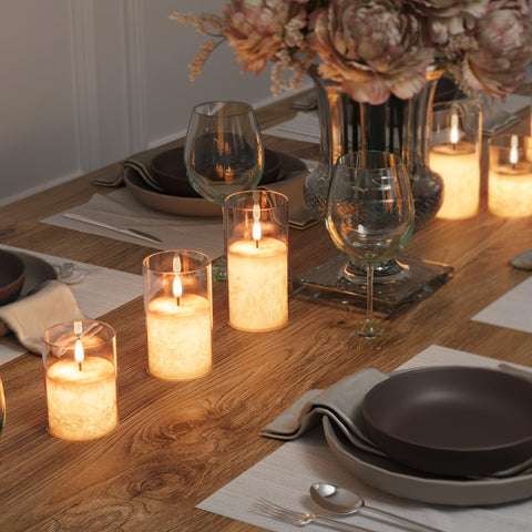 VIODAIM flameless candles provide safe, worry-free use around children and pets.