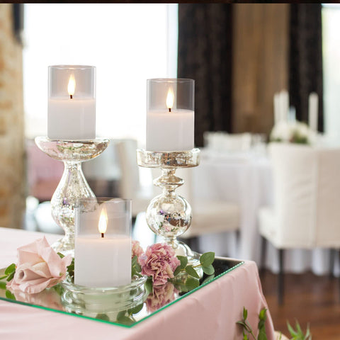VIODAIM 2x3 inch votive candles for versatile placements and easy setup.