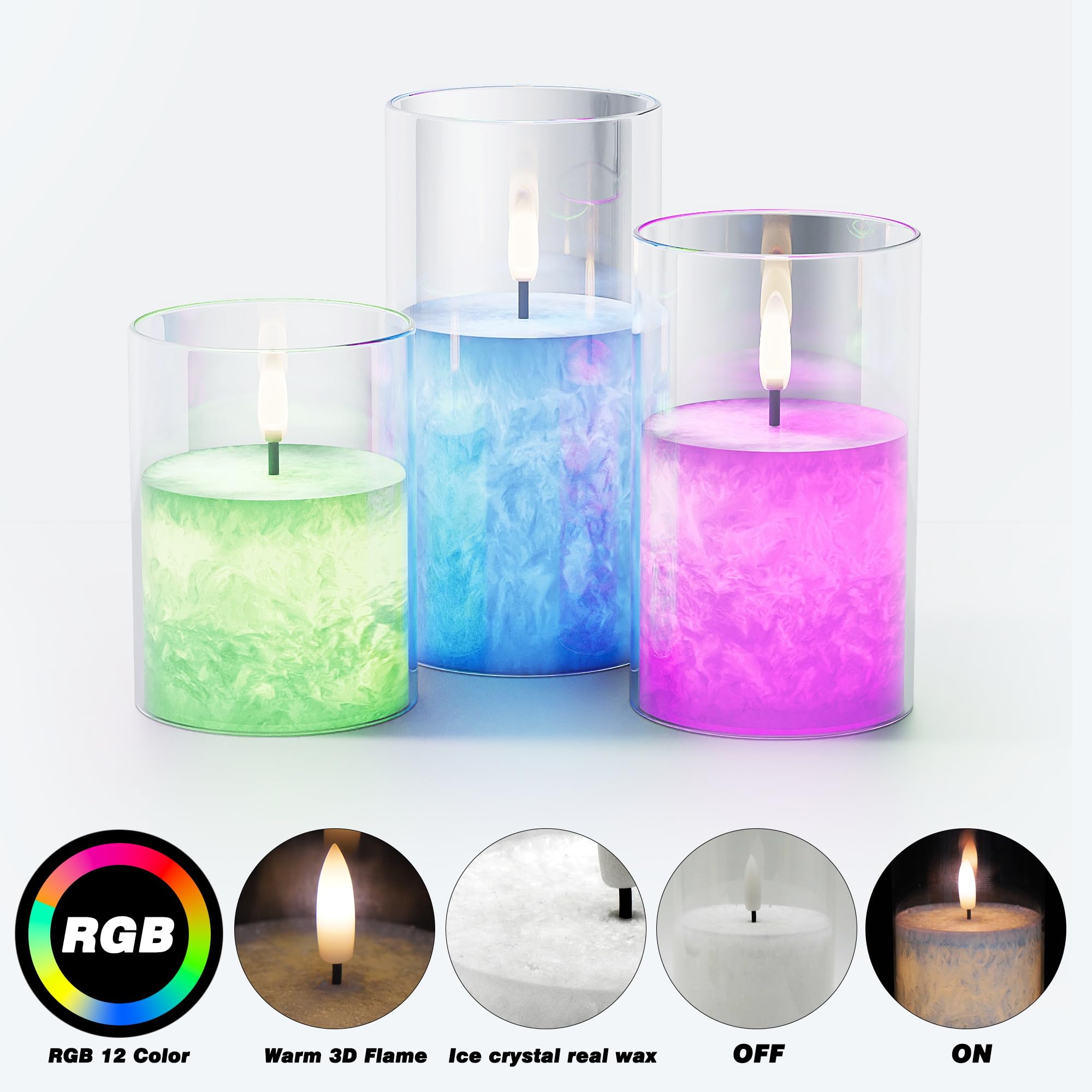 VIODAIM three-pack with varying heights ideal for layered displays