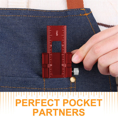 Violetfox vertical T-track ruler stand for upright measurements