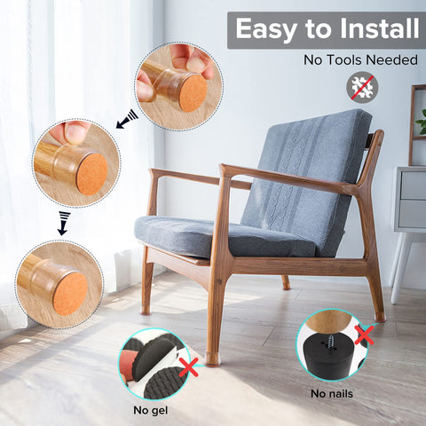 Violibar anti-slip inner sleeve ensures a secure fit for various legs