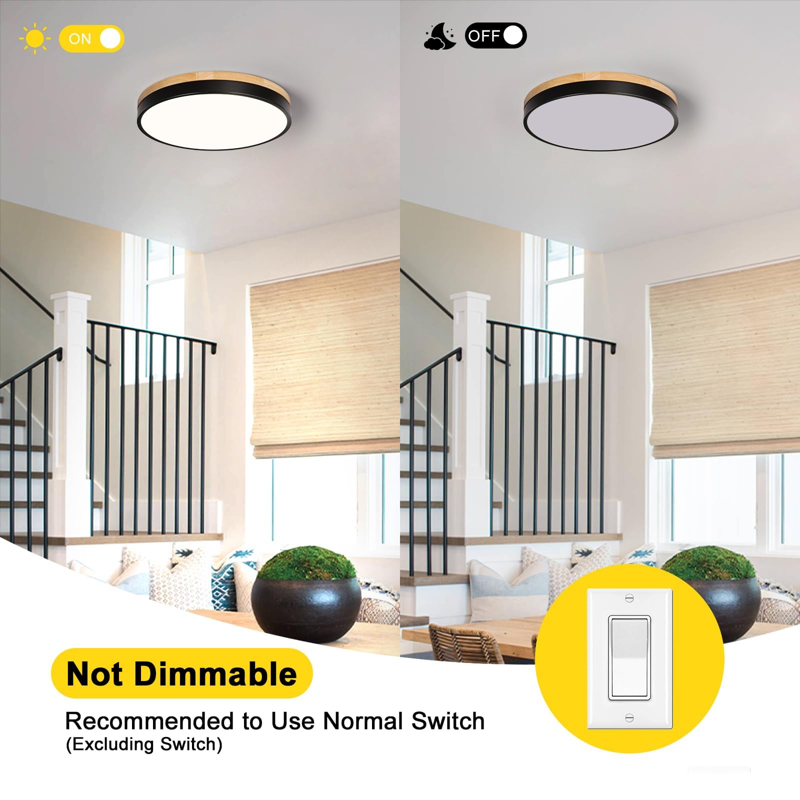 VIOLOEMI semi-transparent shade creates gentle ambient glow