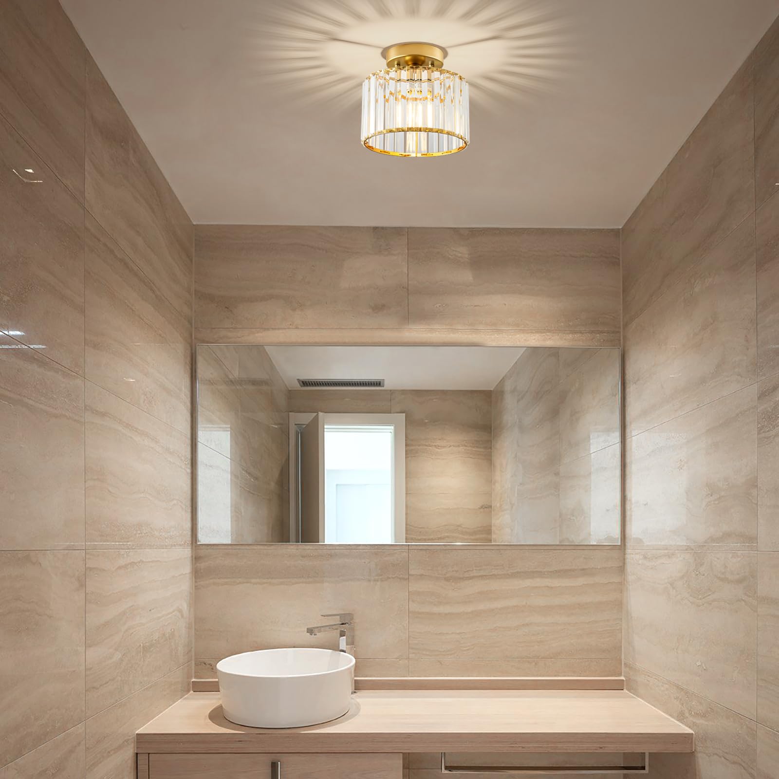 Violoemi metal close-to-lamp design complements compact spaces elegantly