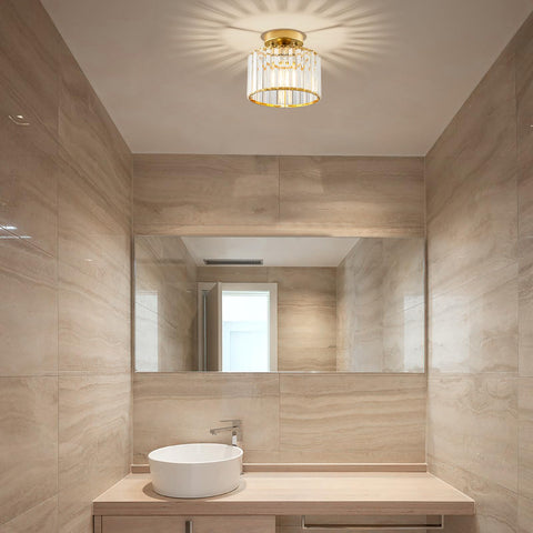 Violoemi metal close-to-lamp design complements compact spaces elegantly