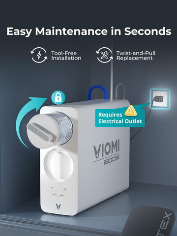 VIOMI three-to-one pure-to-drain ratio illustration