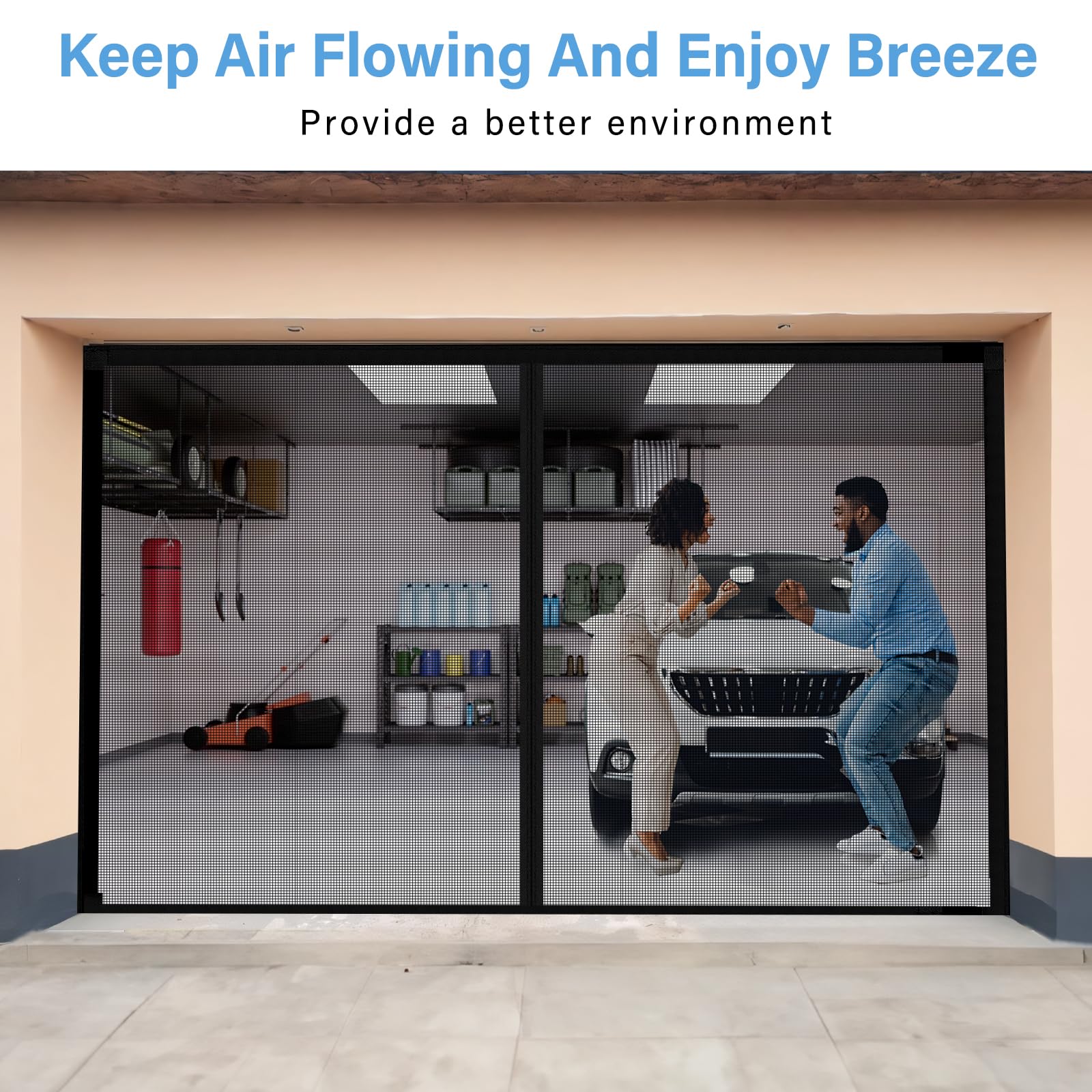 VIOMORL easy installation and storage of frameless screen design