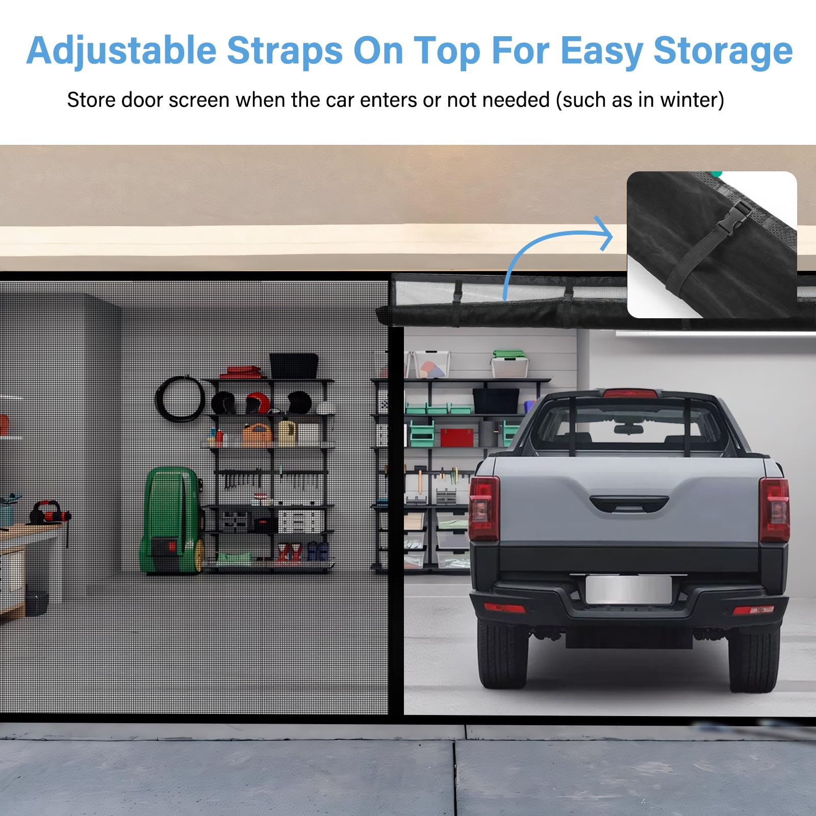 VIOMORL top straps illustrate easy, adjustable fit for various openings