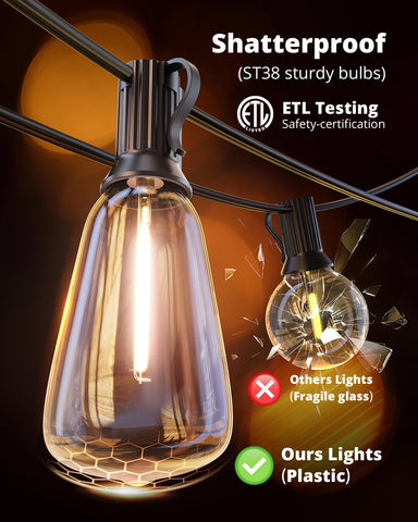VIPAR spare bulbs included ensure uninterrupted brightness during celebrations