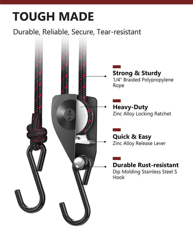 VIPARSPECTRA braided polypropylene rope feels strong and durable