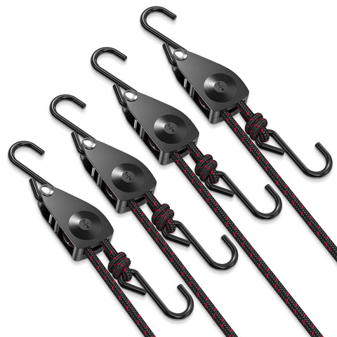 VIPARSPECTRA ratchet tie-down strap, 1/4 inch by 12 feet, for sturdy securing