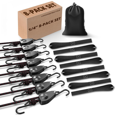 VIPARSPECTRA ratchet tie-down strap 12ft securing loads with 150 lbs capacity