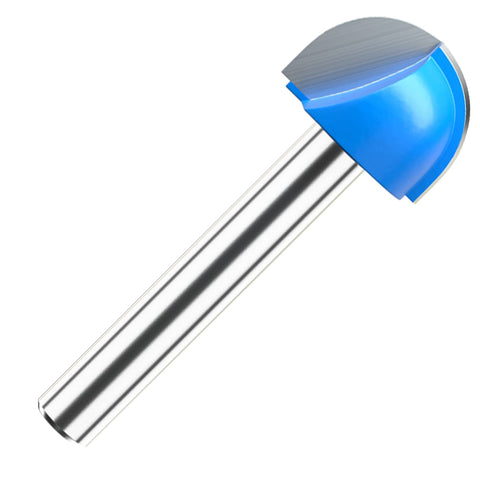 Vipbhtool Cove Box Router Bit with 1 inch cutting diameter and 1/4 inch shank for large-radius curves.