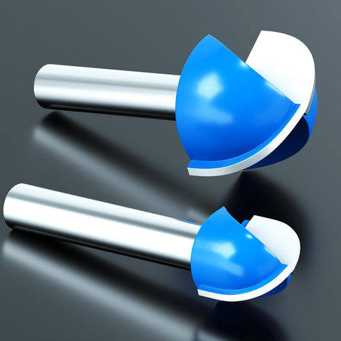 Vipbhtool Cove Box Router Bit with 3/4 inch cutting diameter and 1/4 inch shank for bold beading.