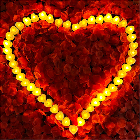VIPbuy 7000 rose petals spread for romantic table decoration