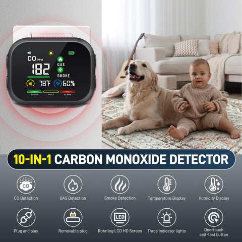 VIPDIGI temperature and humidity readouts enhance room comfort awareness