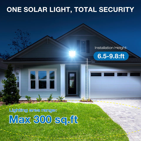 Vipzon IP66 waterproof solar lights resist rain for year-round exterior use.