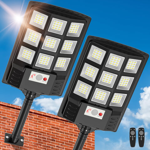 Vipzon solar street light side-angle illumination enhances pathway visibility