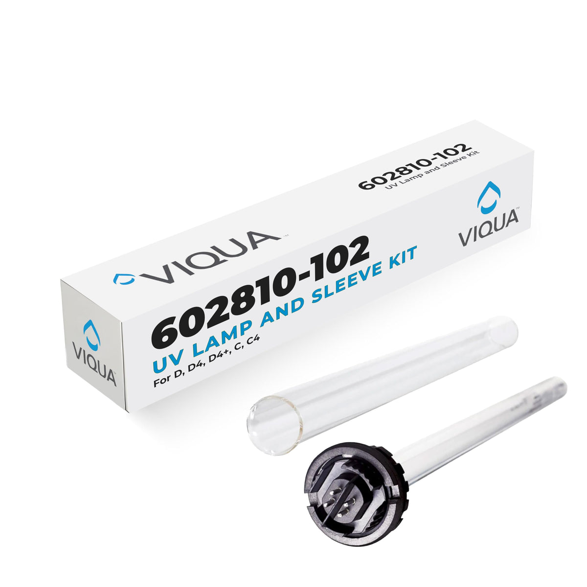 VIQUA 602810-102 UV lamp kit for D4 systems, reliable replacement.