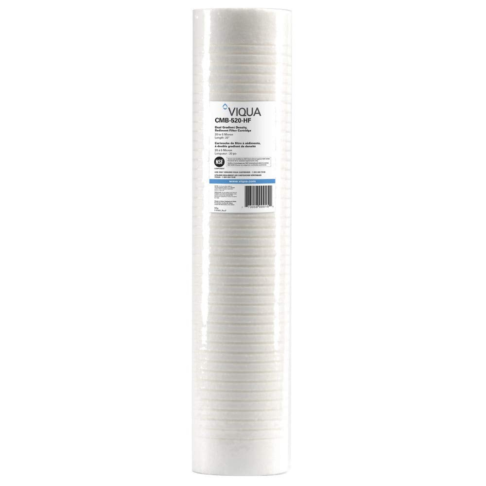 VIQUA CMB-520-HF filter housing installation compatible with IHS22-D4 system.