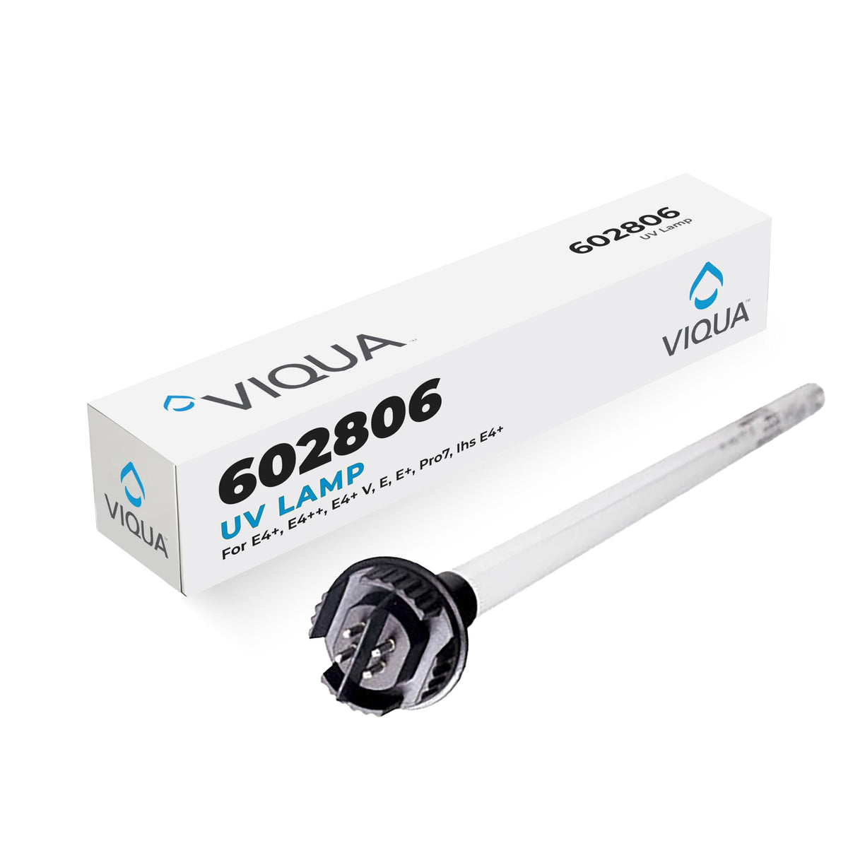 Viqua E4 UV lamp front view for reliable water treatment