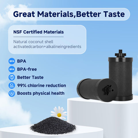 Virego 2387 Pro filter installed with Alexapure for outdoor and travel use.