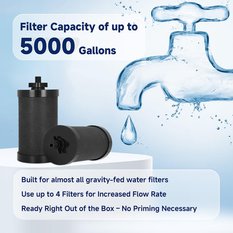 Virego packaging and filter in box for quick setup.