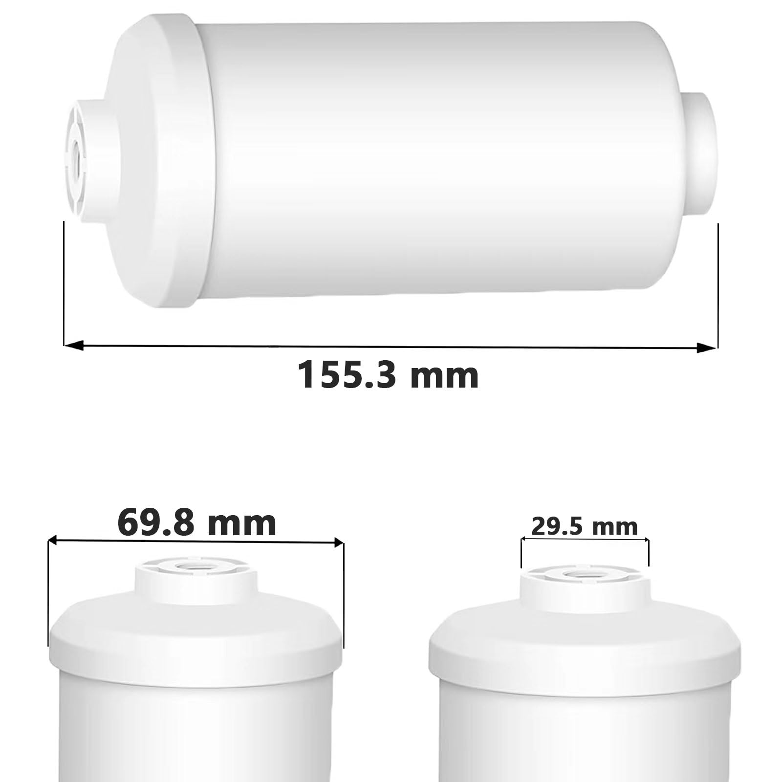 Virego improved taste, odor, and color in filtered water