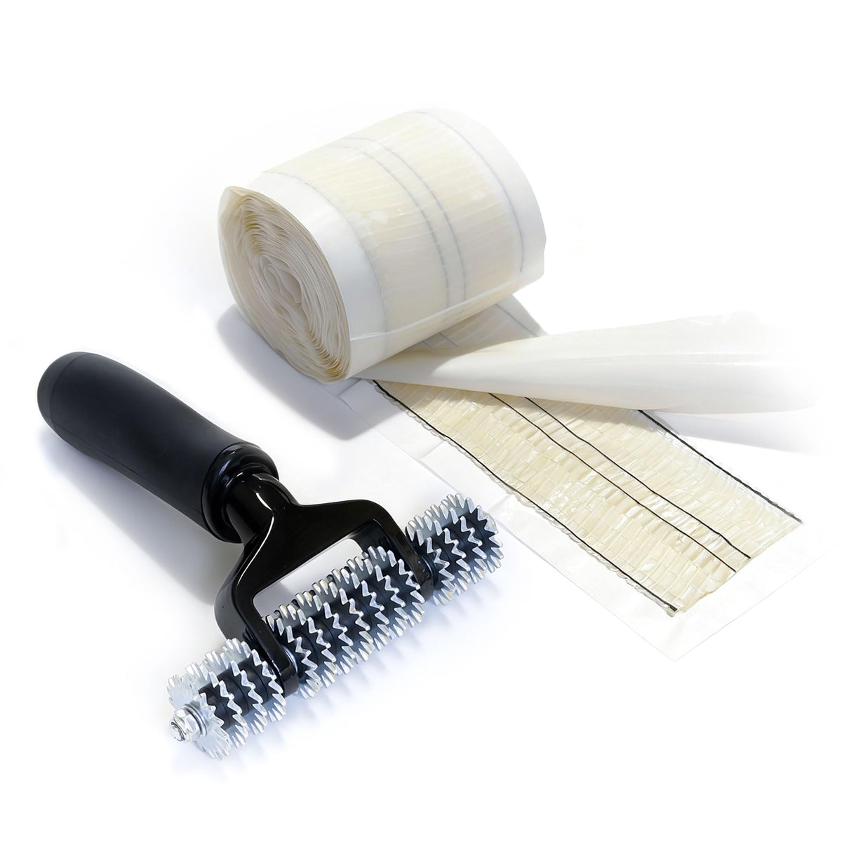 Vironix carpet patch repair kit with a 5 inch star wheel roller for smooth patches