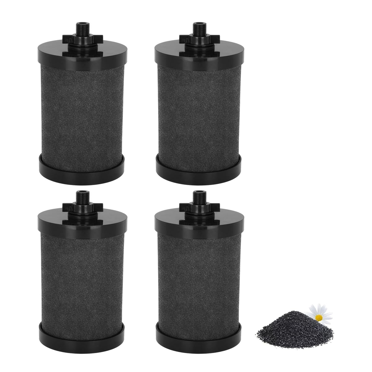 Virrego 2387 Pro filter pack black for home use with long-lasting filtration.