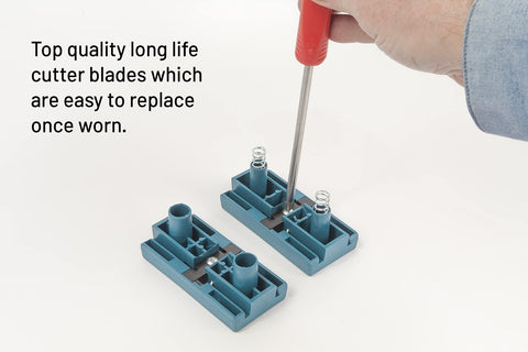 Virutex AU-93 51CrV4 blade close-up emphasizes long-life cutting capability.
