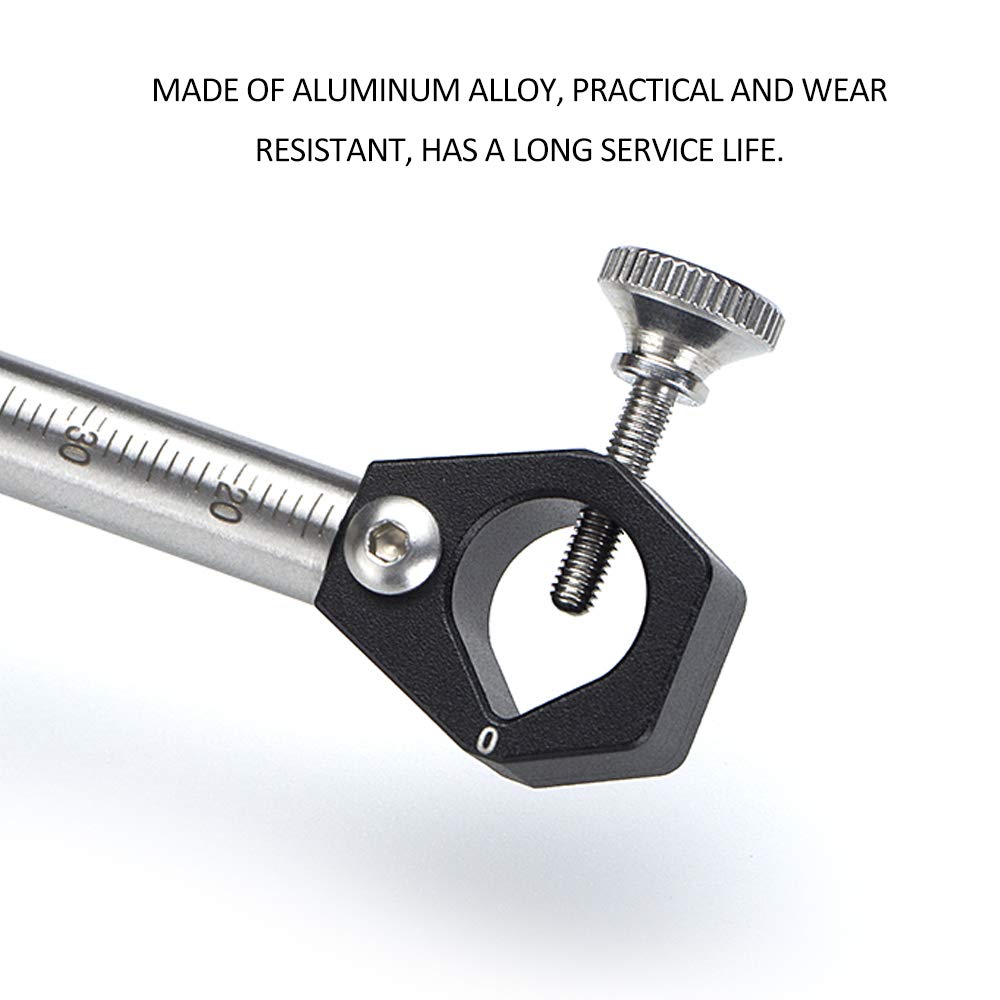 VISLONE anti-roll design knobs prevent slipping during bench work.