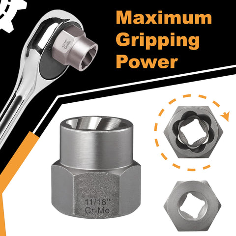 VISTACO kit with 3/8 adapter included for versatile tool compatibility