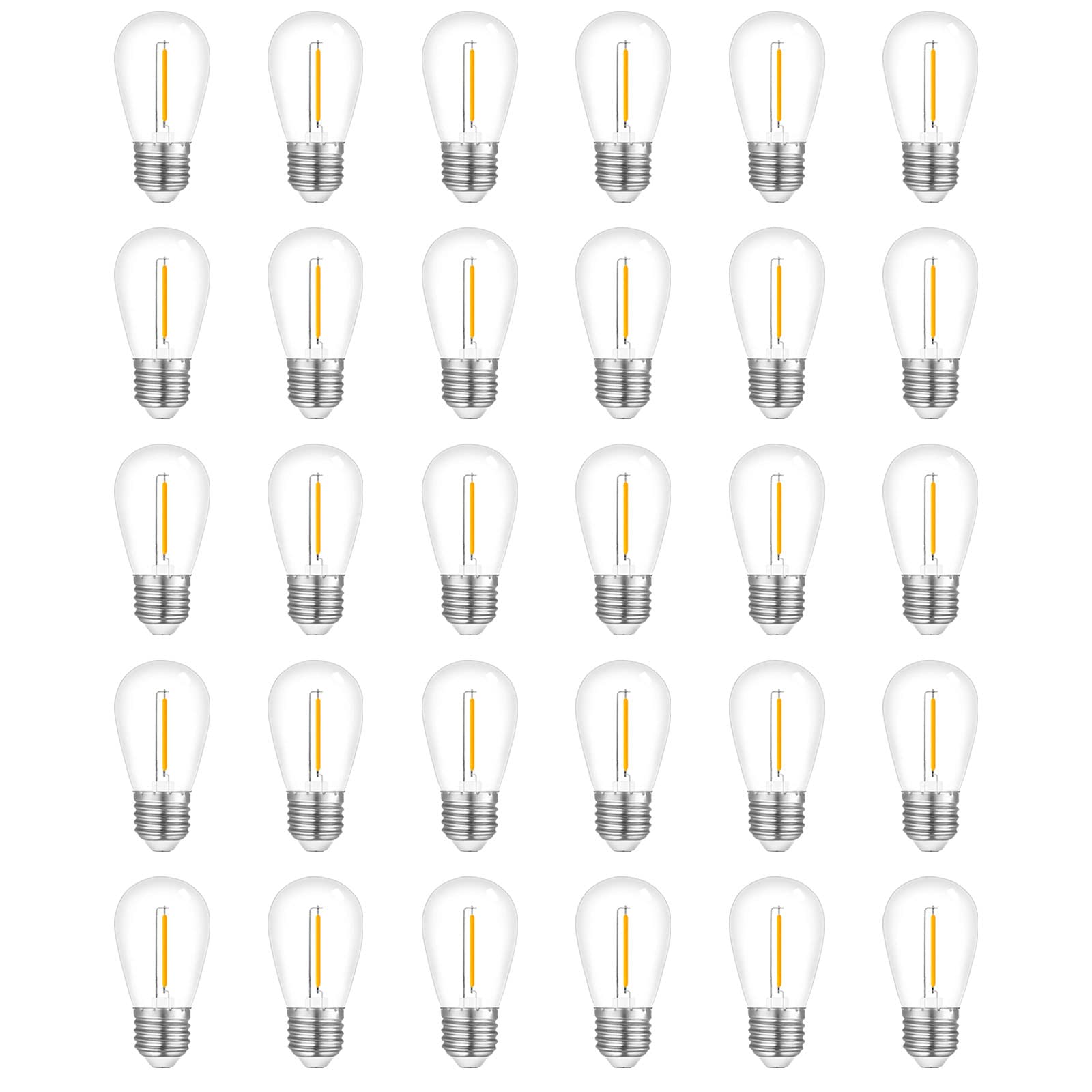 Visther S14 outdoor bulb with waterproof-shell for durable outdoor lighting.