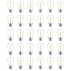 Visther S14 outdoor bulb with waterproof-shell for durable outdoor lighting.