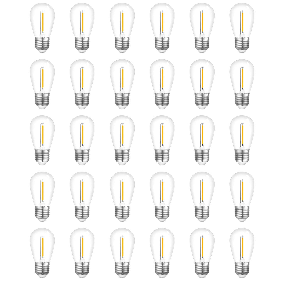 Visther S14 outdoor bulb with waterproof-shell for durable outdoor lighting.