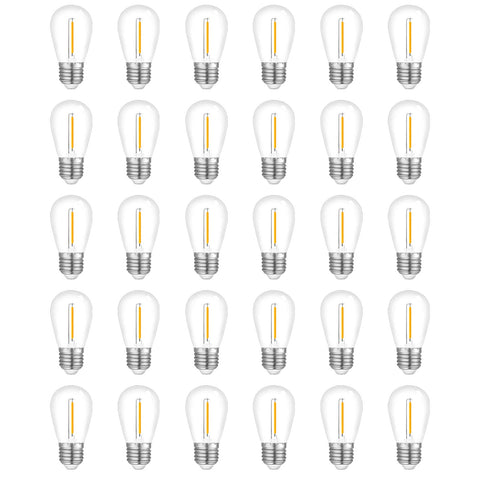 Visther S14 outdoor bulb with waterproof-shell for durable outdoor lighting.