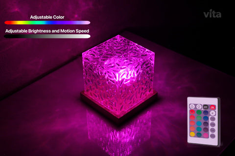 Vita Ocean Wave Light Projector aurora effects add magical atmosphere.