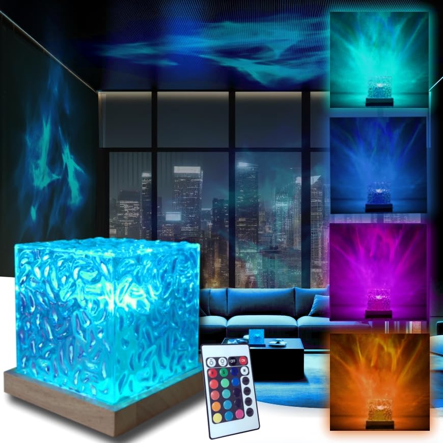 Vita Ocean Wave Light Projector waves for calming bedtime ambience.