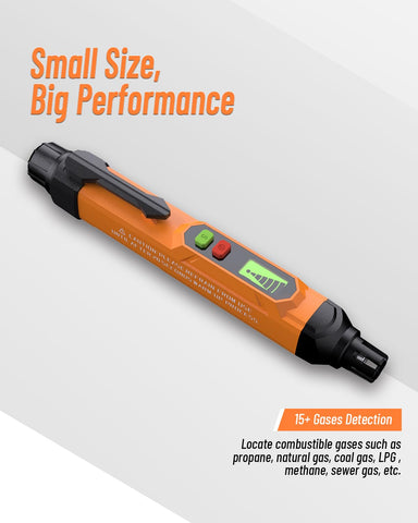 VITITE gas leak detector orange 85dB alarm signaling audible alert