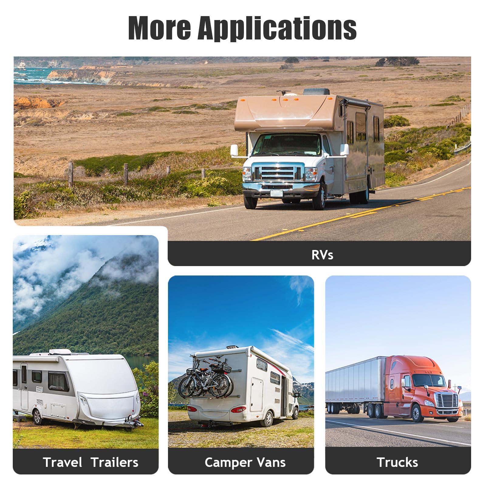 VITITE RV CO/LP detector installed in RV cabin for safer trips.