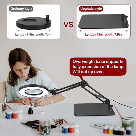 VITOTC real glass lens delivers crisp clarity for fine-detail projects