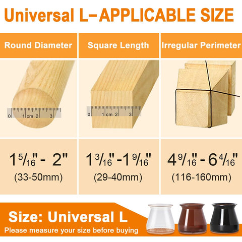 VIUME dining chair protectors offer easy slip-on use for quick setup.