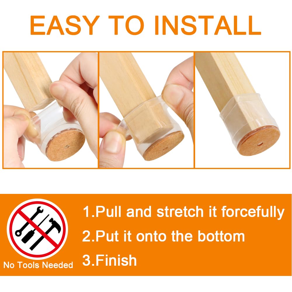 VIUME silicone cup with felt pad ensures secure grip and no loose parts.